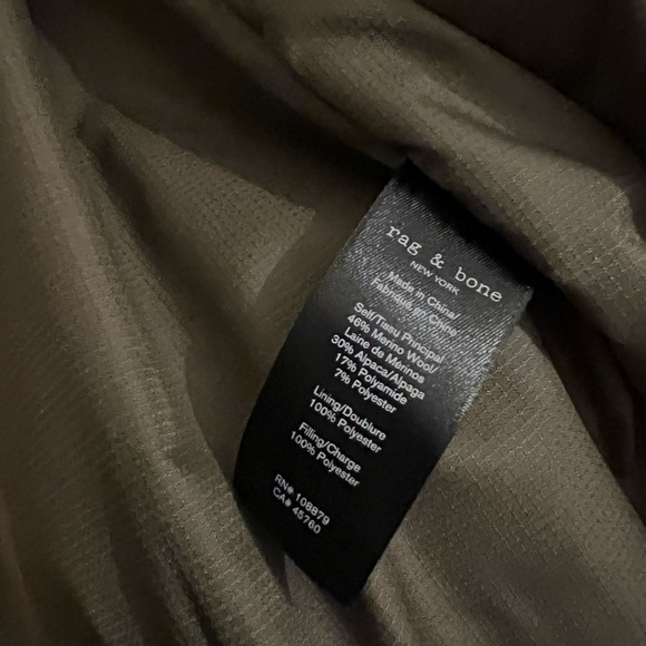 rag & bone Oakes Wool Blend Sweater Bomber - Picture 12 of 12